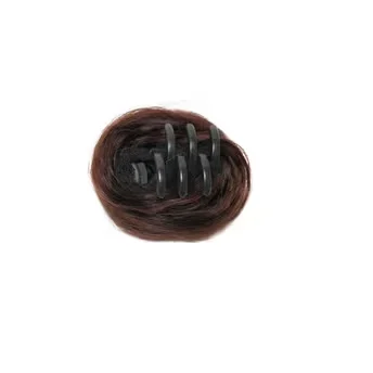 Clip On Bun - Dark Brown